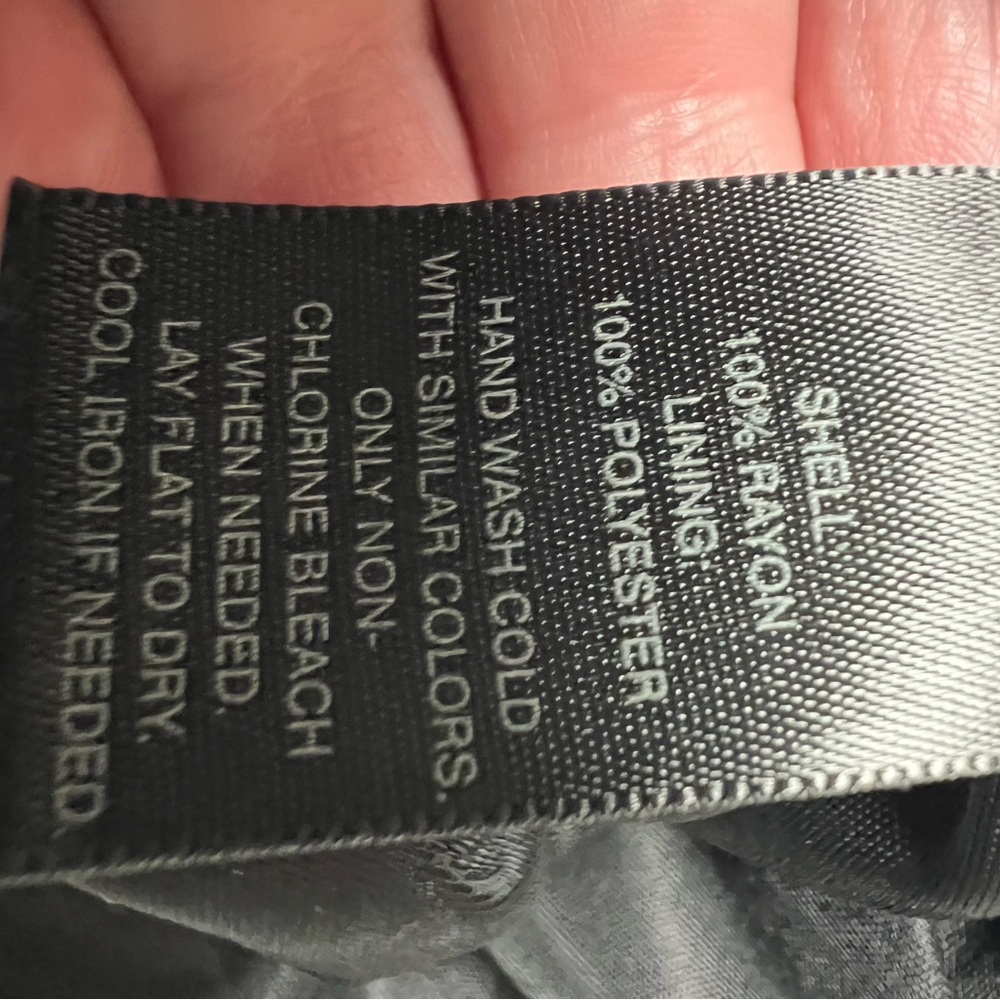 White House Black Market Black Dress with Silver Accents - Picture 7 of 11